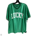 Top Short Sleeve Basic By Clothes Mentor In Green, Size: XL