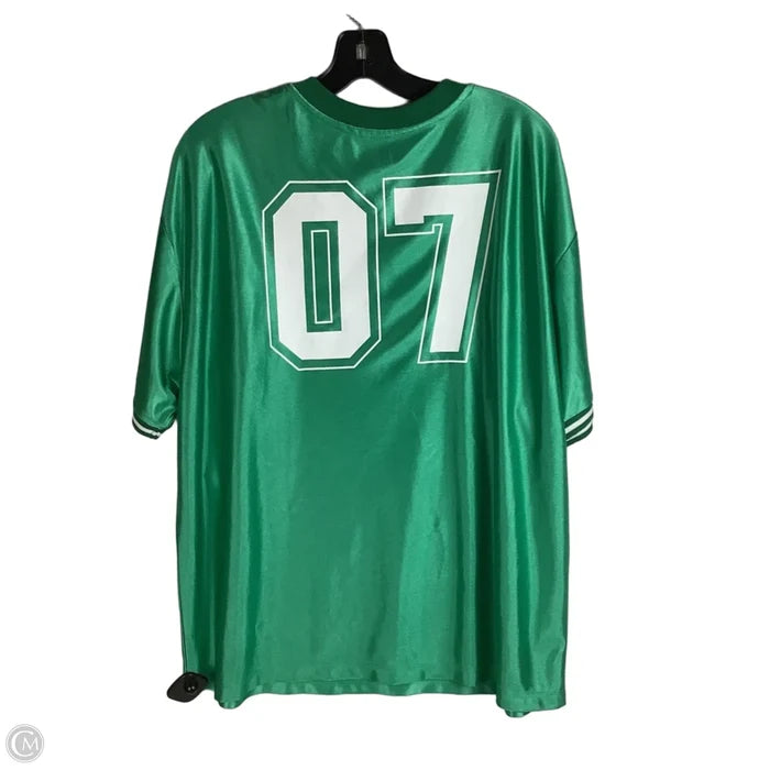 Top Short Sleeve Basic By Clothes Mentor In Green, Size: XL