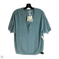 Top Short Sleeve By Barefoot Dreams In Blue, Size: L