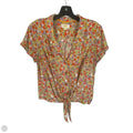 Top Short Sleeve By Maeve In Floral Print, Size: 10