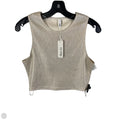 Top Sleeveless By Glam In Gold, Size: S