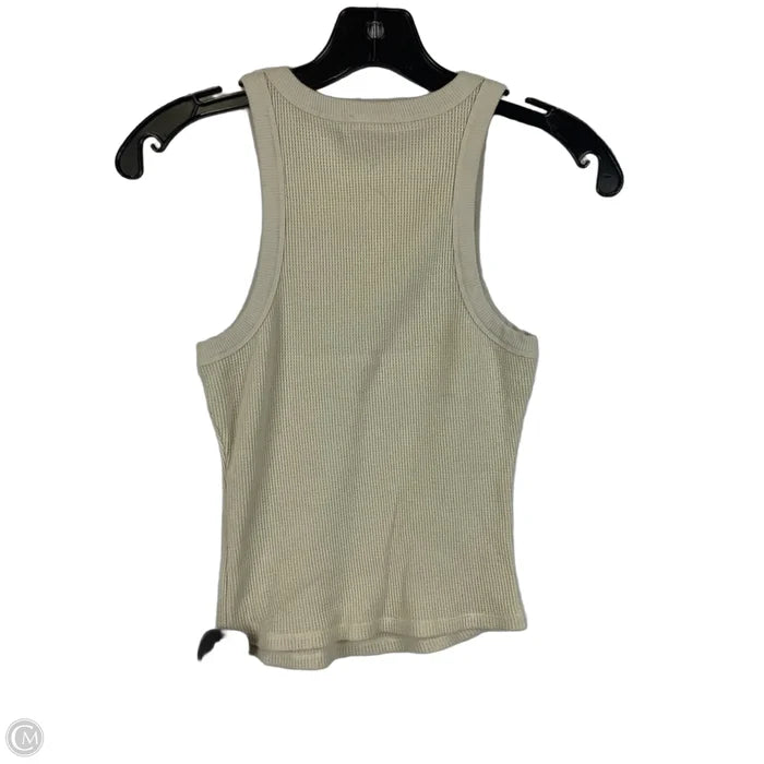 Top Sleeveless By Good American In Cream, Size: 2