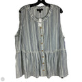 Top Sleeveless By Lane Bryant In Striped Pattern, Size: 2x (24)