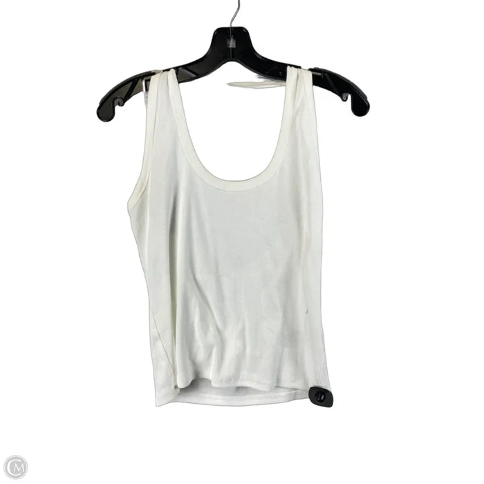 Top Sleeveless By Pilcro In White, Size: L