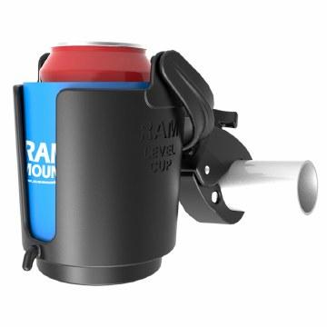 TOUGH-CLAW MOUNT W/SELF-LEVELING CUP HOLDER: High Strength Composite &amp; Stainless SteelBall Size:1" Rubber "B" Ball SizeWe