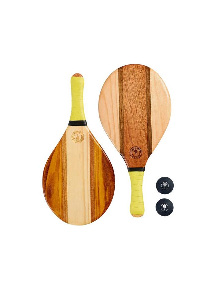 Bats Frescobol Carioca Trancoso Beach Bats Pastel Yellow O/S Apoella