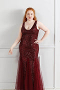 Trumpet-Mermaid Floor Length Evening Dress 647041333367 - COCOMELODY