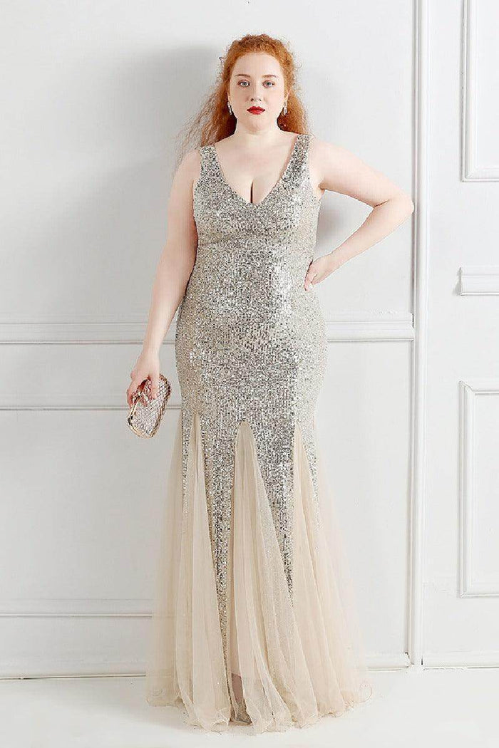 Trumpet-Mermaid Floor Length Evening Dress 647041333367 - COCOMELODY