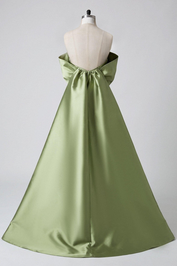 Trumpet-Mermaid Maxi Mikado Mother of the Bride Dresses CM0387