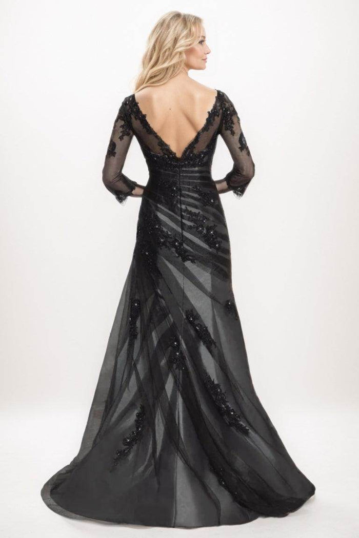 Trumpet-Mermaid Maxi Tulle Mother Of The Bride Dress CM0273 - COCOMELODY