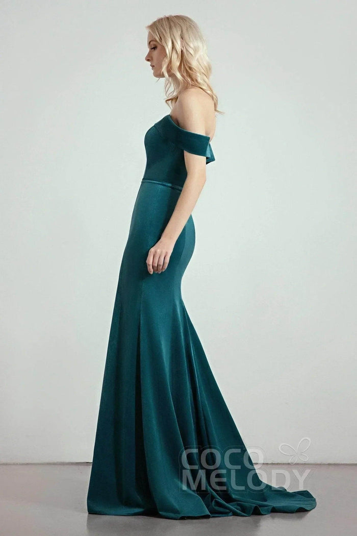 Trumpet-Mermaid Sweep-Brush Train Dresses CB0271CS - COCOMELODY