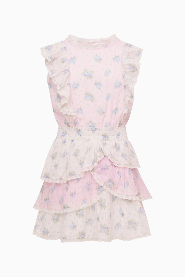 Tween Decker Mixed Print Dress