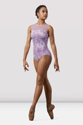 Tween Mirella Watercolour High Neck Leotard - BLOCH EU