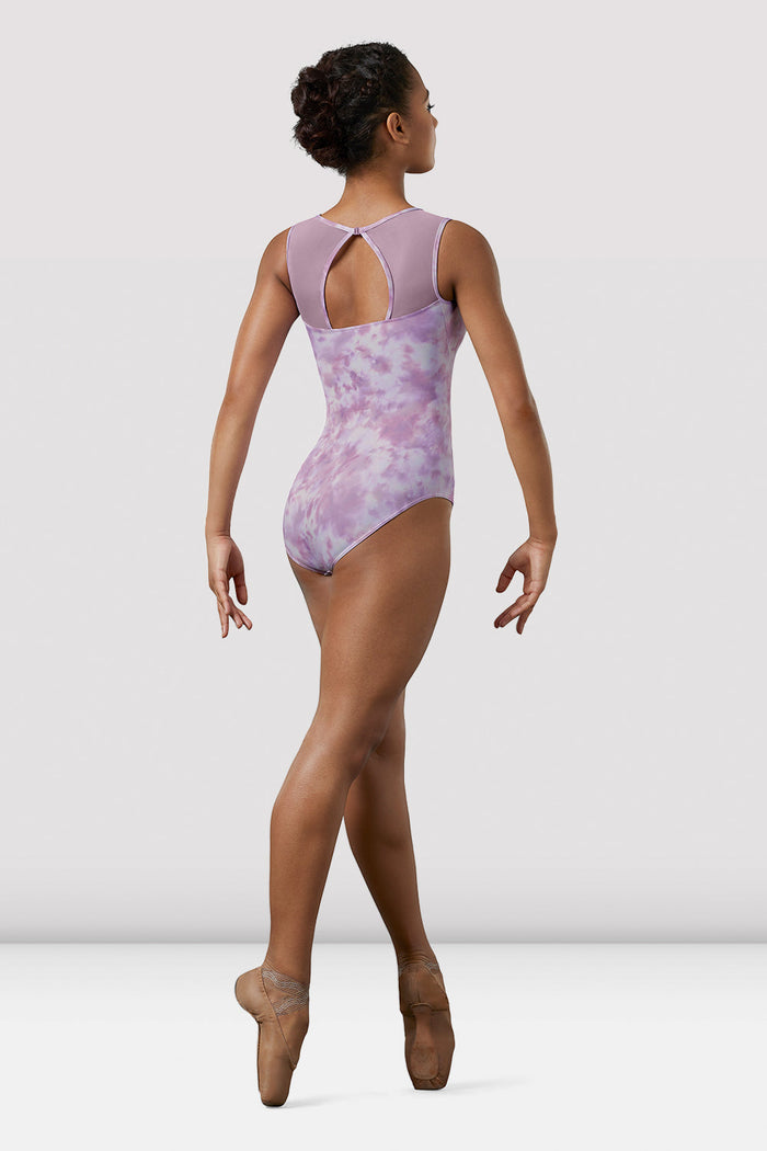 Tween Mirella Watercolour High Neck Leotard - BLOCH EU