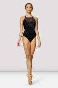 Tween Nakita Velvet High Neck Leotard - BLOCH US