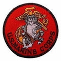 USMC Tomcat: EagleEmblems PM0392 Patch-USMC,Tomcat (3'')