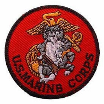 USMC Tomcat: EagleEmblems PM0392 Patch-USMC,Tomcat (3'')