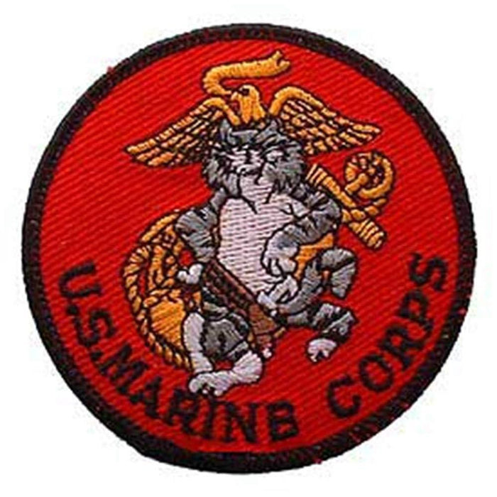 USMC Tomcat: EagleEmblems PM0392 Patch-USMC,Tomcat (3'')