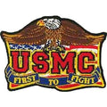 USMC,1st To Fight Patch: EagleEmblems PM1147 Patch-USMC,First to Fight (3