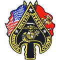 USMC,Spade,Flags