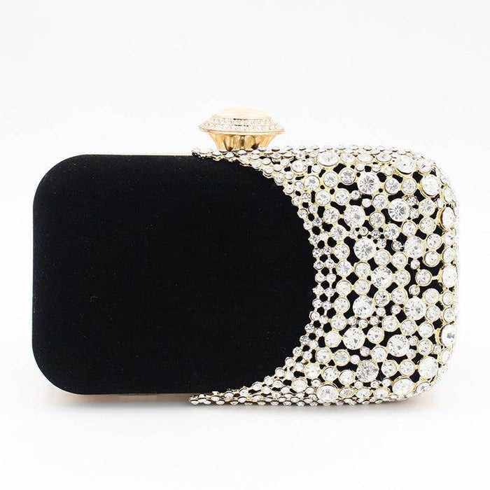 Velvet alloy dinner bag 587656808265 - COCOMELODY