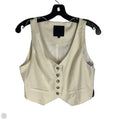 Vest Other By Clothes Mentor In Tan, Size: S