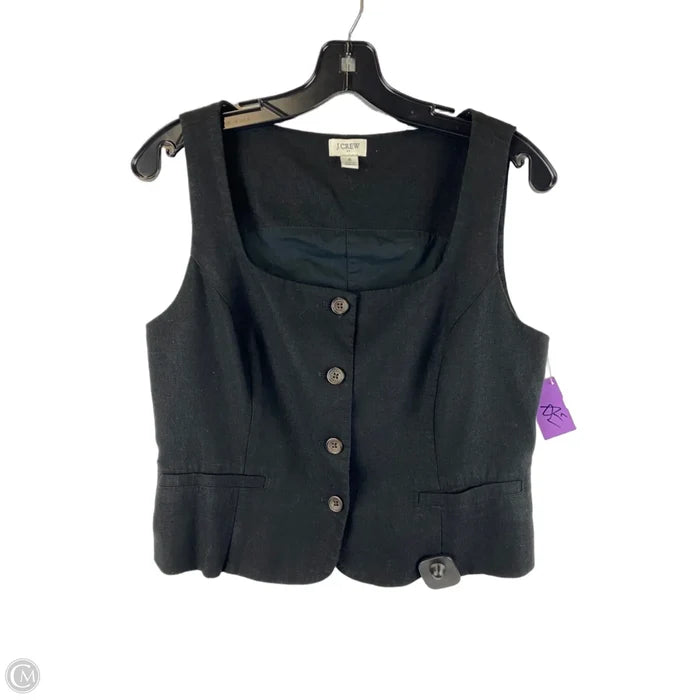 Vest Other By J. Crew In Black, Size: 6
