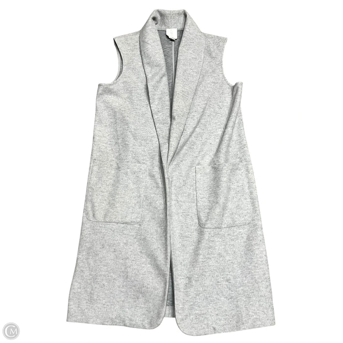 Vest Sweater By Joie In Grey, Size: L