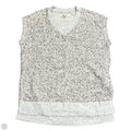 Vest Sweater By Madewell In Grey & White, Size: Xs
