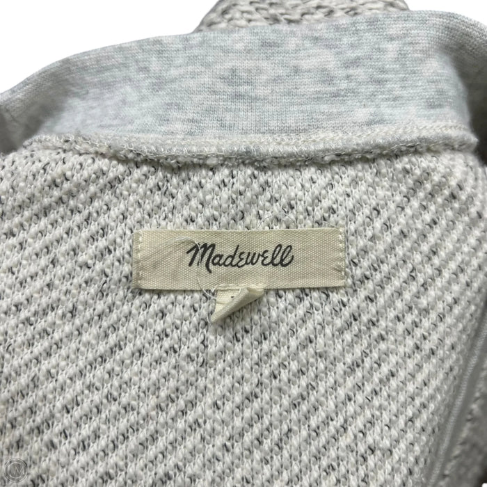 Vest Sweater By Madewell In Grey & White, Size: Xs