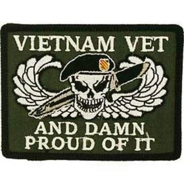 Vietnam Damn Proud Patch: EagleEmblems Patch-Vietnam,Damn Proud (3