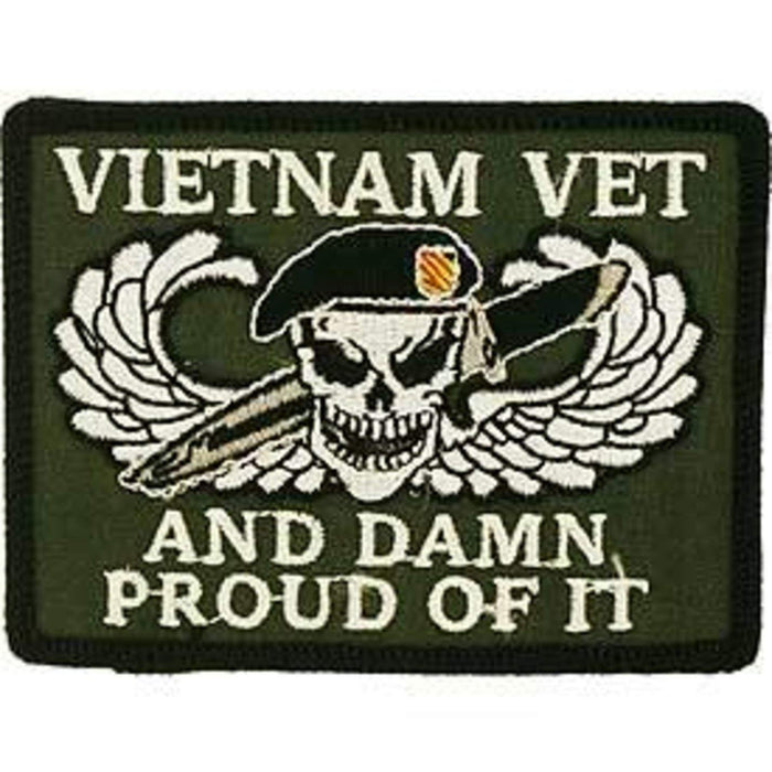 Vietnam Damn Proud Patch: EagleEmblems Patch-Vietnam,Damn Proud (3