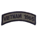 Vietnam Tab 1965 Patch: EagleEmblems PM0826 Patch-Vietnam,Tab,1965 (Subdued) (3