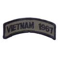 Vietnam Tab 1967 Patch: EagleEmblems PM0828 Patch-Vietnam,Tab,1967 (Subdued) (3