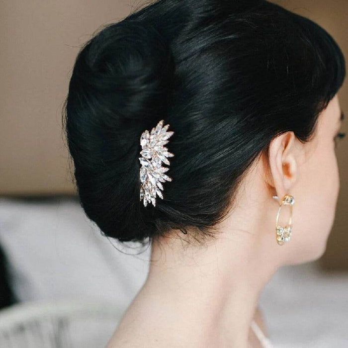 Water diamond hair comb Hair Accessories 850532058500 - COCOMELODY