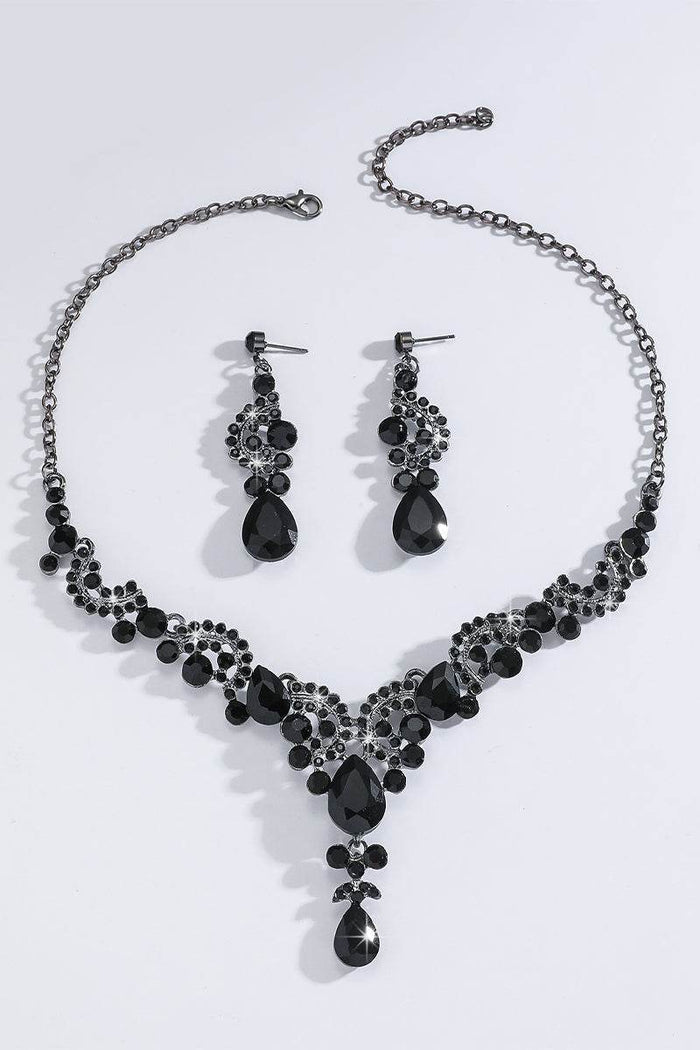 Wedding Earrings/Necklace Jewelry Sets (Set of 2) 780429536142 - COCOMELODY