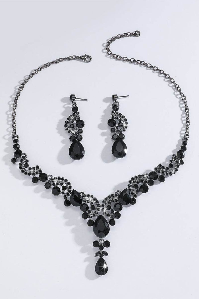 Wedding Earrings/Necklace Jewelry Sets (Set of 2) 780429536142 - COCOMELODY