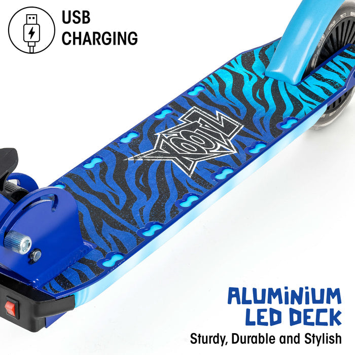 light up deck on kids scooter
