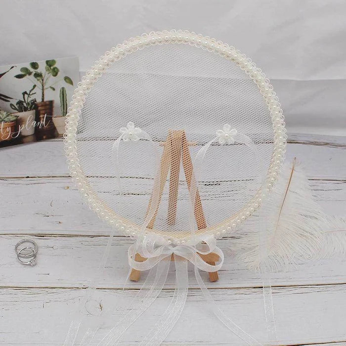 Wooden pearl ring holder 617445923079 - COCOMELODY
