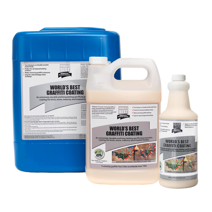 World's Best Graffiti Coating - World's Best Graffiti Removal Products