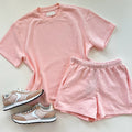 Xixeft001 Xirena Pink Pom Shorts